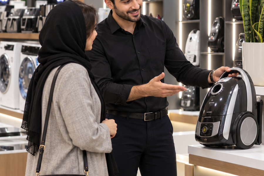 فروشنده آقا